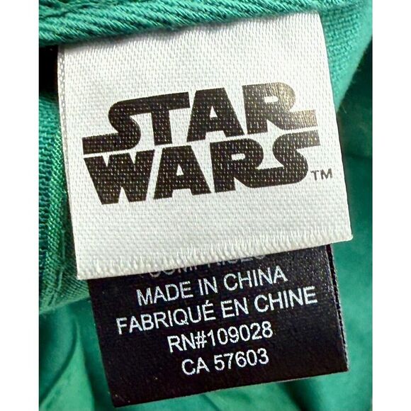 Star Wars Mandalorian Grogu Baby Yoda Adjustable Strap Back Baseball Cap Hat - Picture 6 of 7